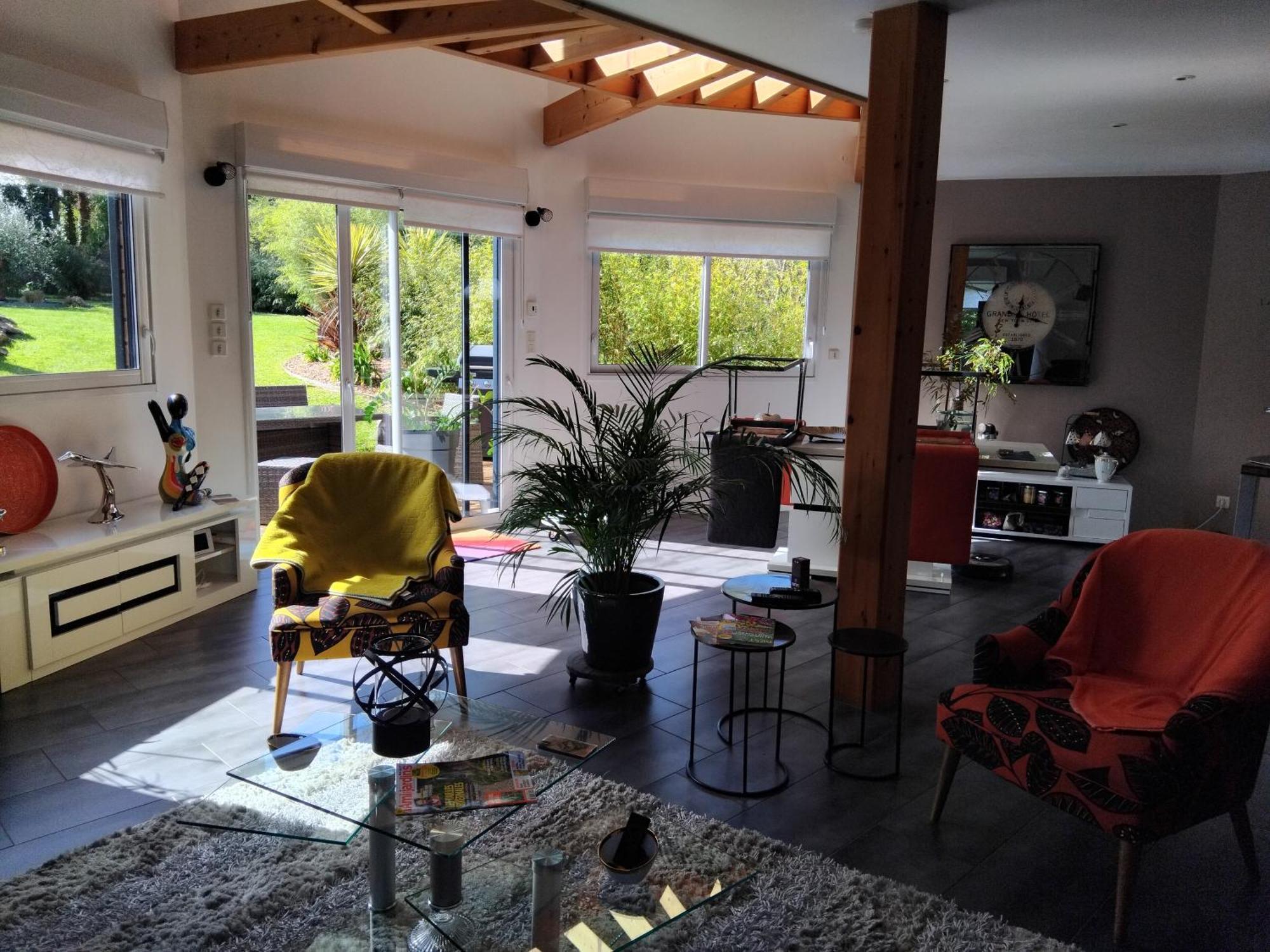Chambre Dans Un Ecrin De Verdure Angrie Exterior foto